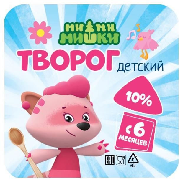 Творог Ми-ми-мишки 10% с 6 мес. БЗМЖ, 100 г