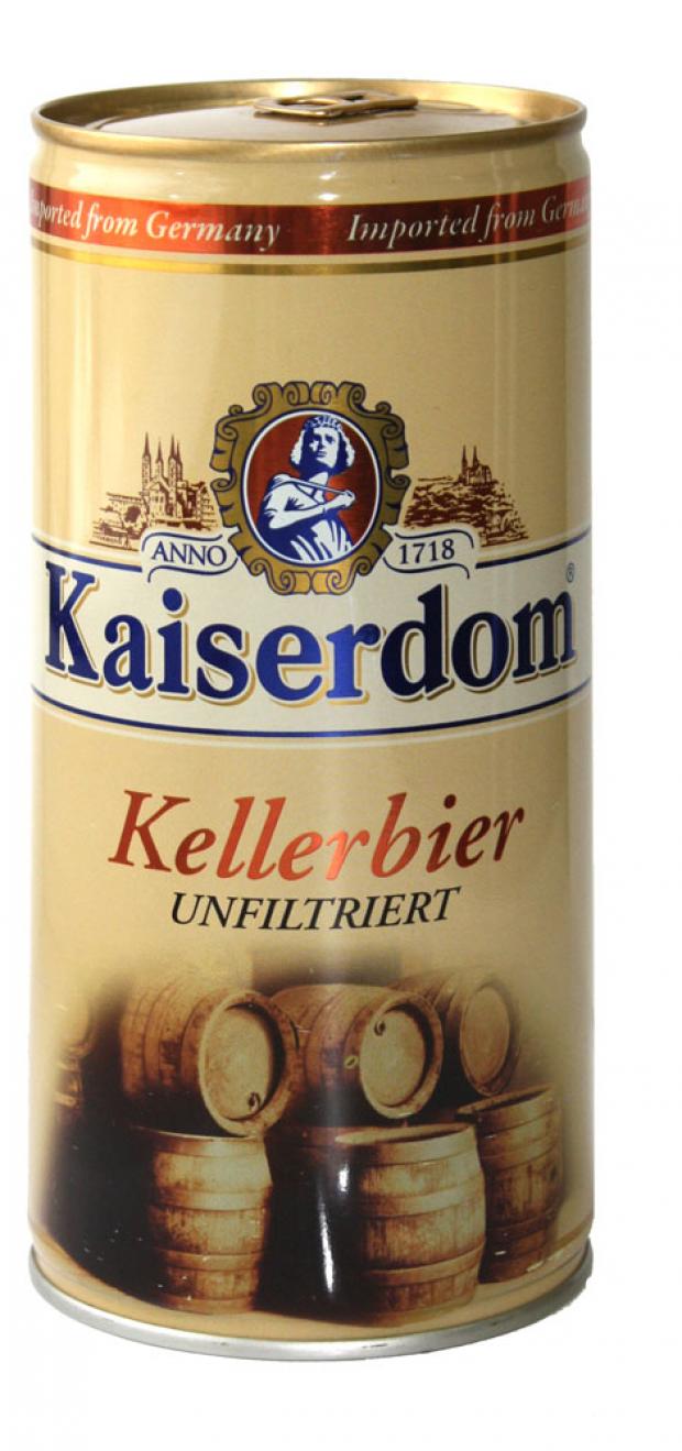 Пиво Kaiserdom Kellerbier светлое нефильтрованное осветленное 4,7%, 1 л