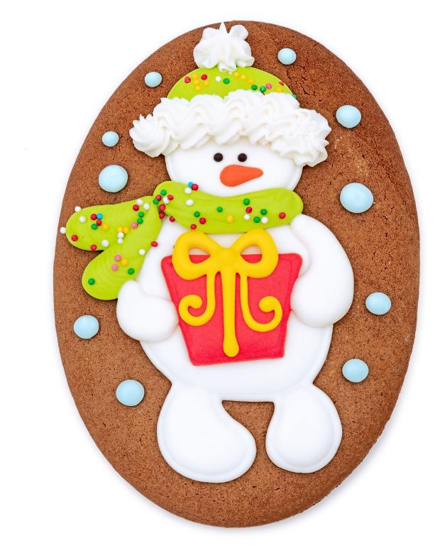 

Пряник имбирный Пекарня Sofi Снеговик, 135 г