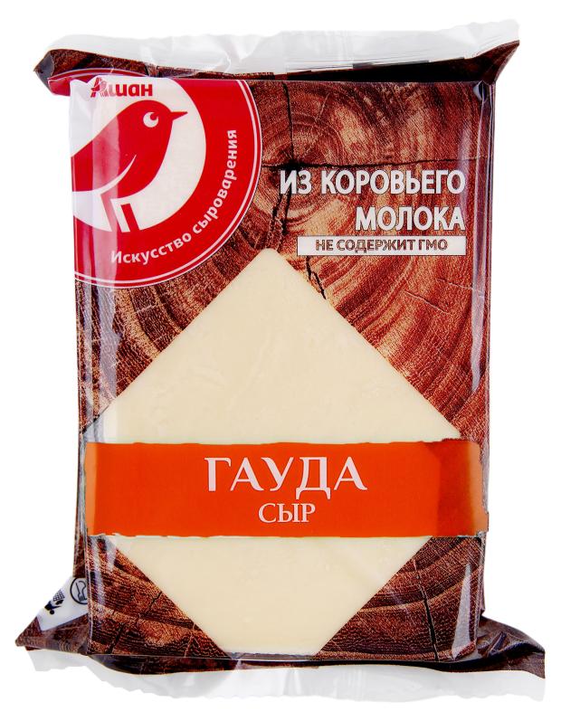 

Сыр полутвердый АШАН Красная птица Гауда БЗМЖ, 200 г