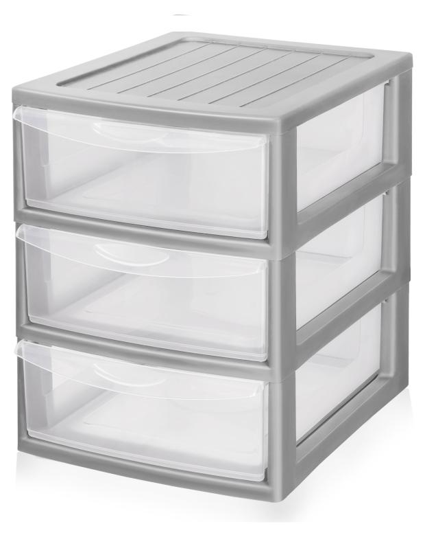 

Органайзер Elf-plast Mini box 3-секционный, 250х195х265 мм