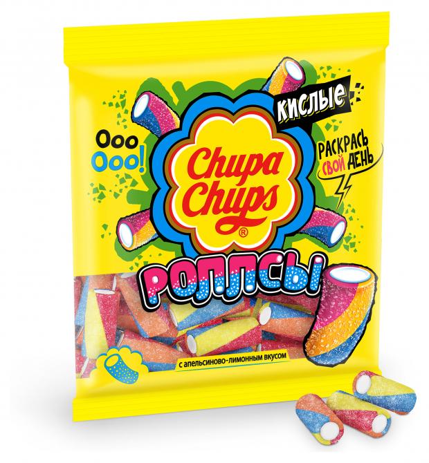 Мармелад жевательный Chupa Chups с фруктовым вкусом, 150 г