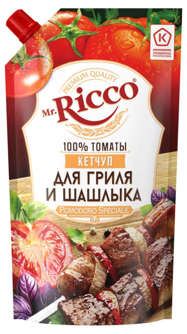 Кетчуп Mr. Ricco для гриля и шашлыка, 300 г кетчуп mr ricco organic для гриля и шашлыка 350 г