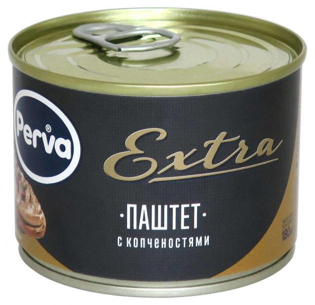 

Паштет печеночный Perva Extra Курганский с копченостями, 180 г