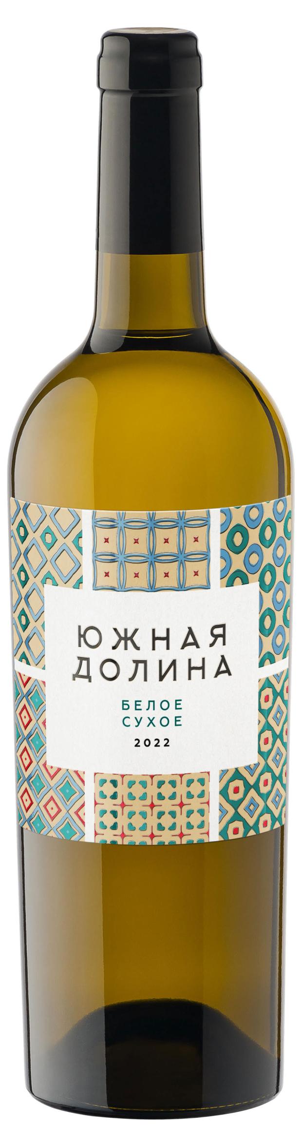 

Вино КУБАНЬ-ВИНО Южная Долина белое сухое Россия, 0,75 л