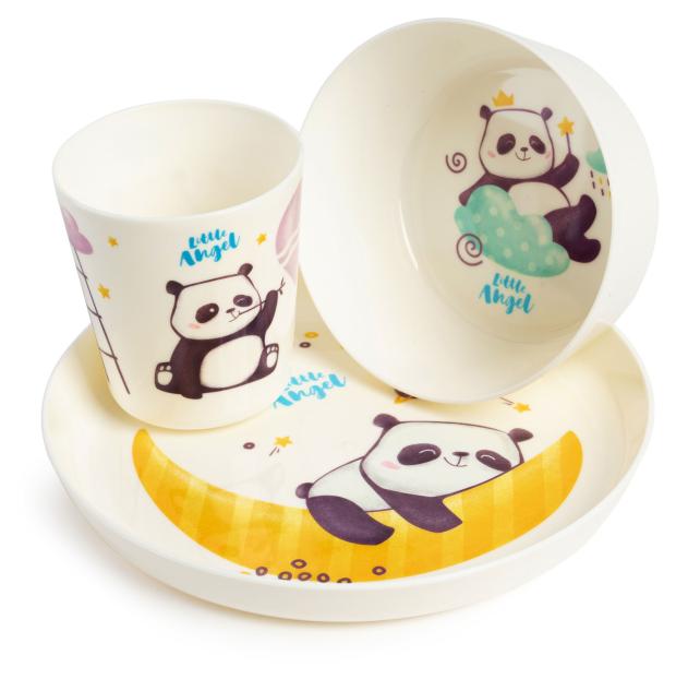 

Набор детской посуды Lalababy Panda