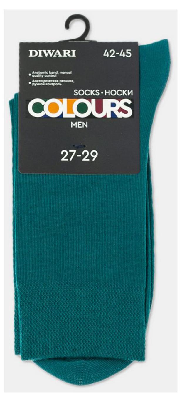 

Носки мужские DIWARI COLOURS 15С-23/1СП темно-бирюзовый, р 27-29