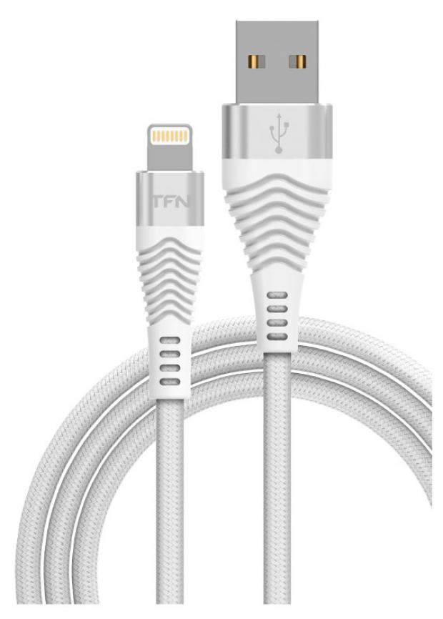 Кабель TFN Lightning 8-pin - USB 2,4 А белый, 1 м