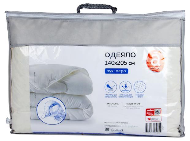 Одеяло Actuel из пуха и пера, 140х205 см