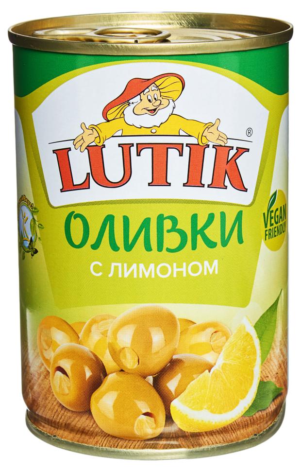Оливки LUTIK с лимоном 280 г 99₽