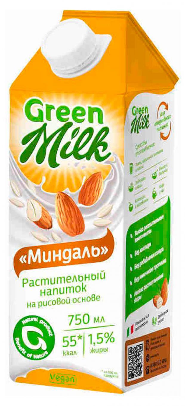 

Напиток растительный Green Milk миндаль, 750 мл