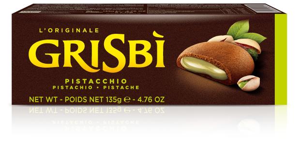 

Печенье Grisbi с фисташково-кремовой начинкой, 135 г