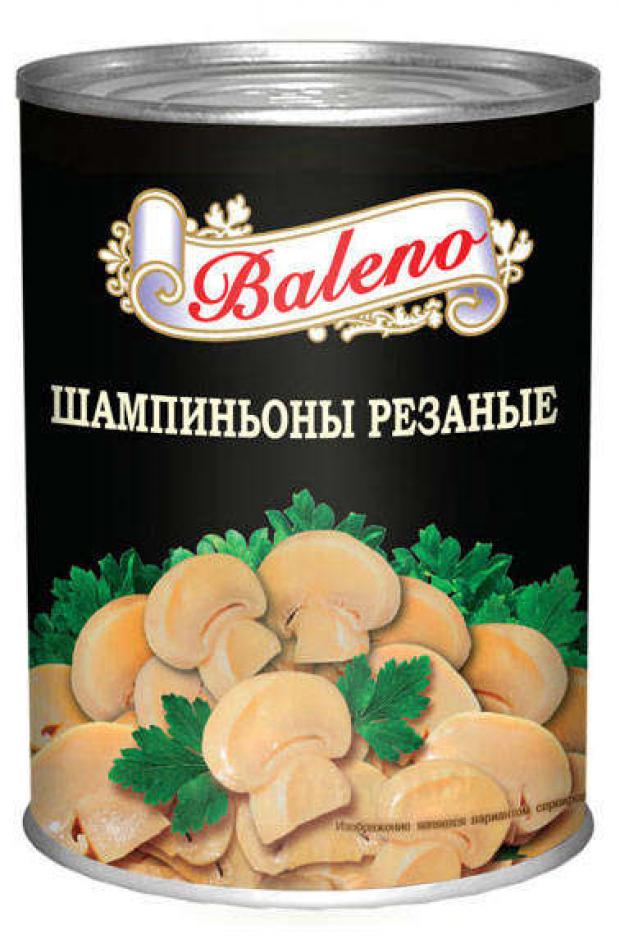 Шампиньоны Baleno резаные, 425 мл