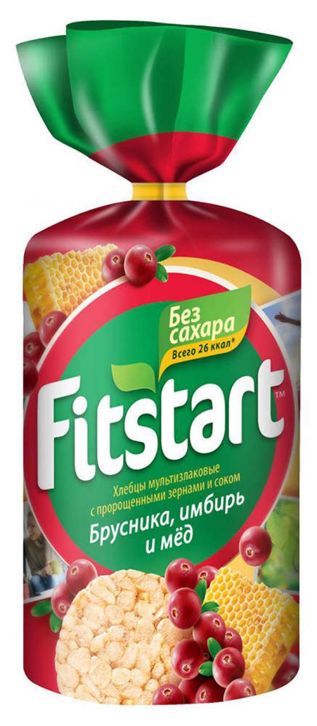 

Хлебцы мультизлаковые Fitstart брусника имбирь и мёд, 100 г