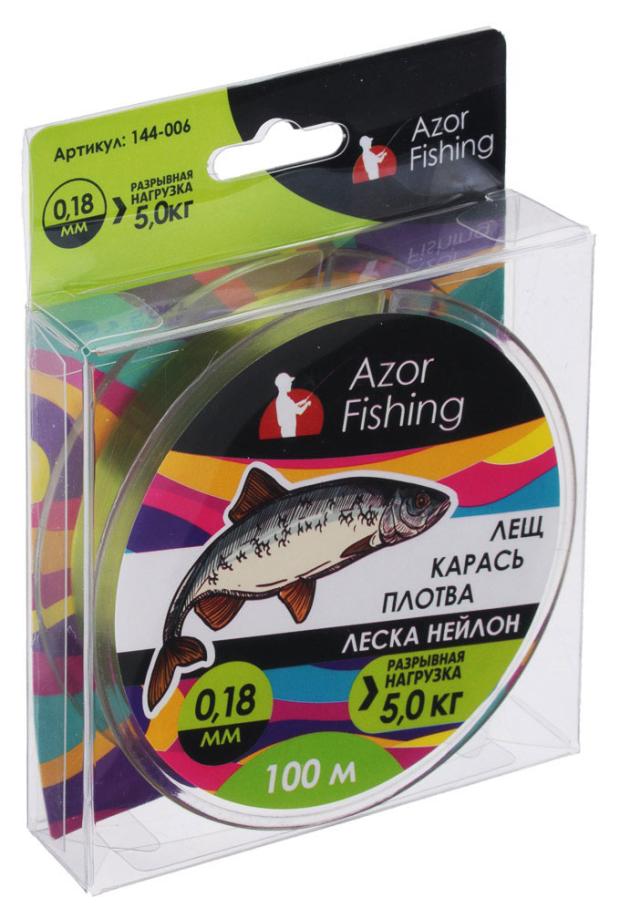 

Леска Azor Fishing Лещ-Карась-Плотва 0,18 мм, 100 м
