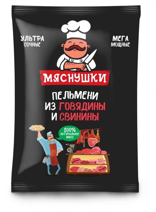 Пельмени Мяснушки из говядины и свинины, 850 г