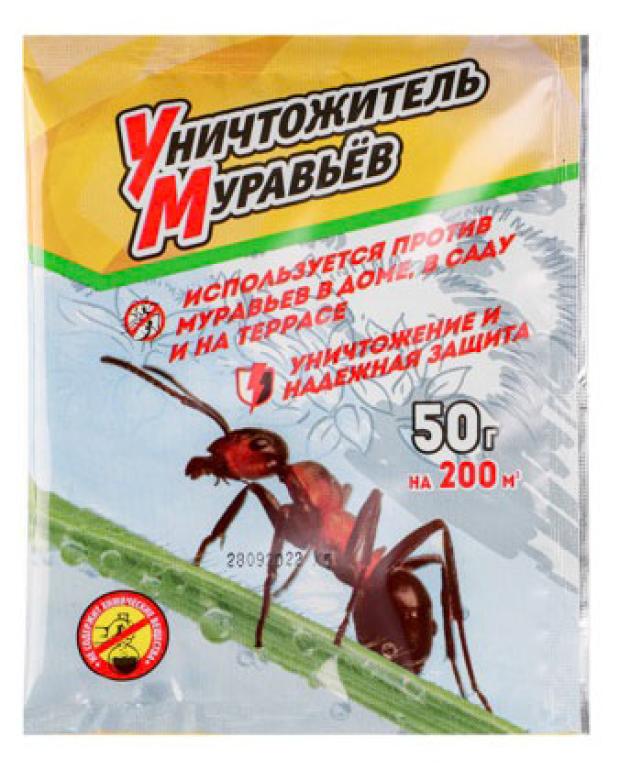 

Средство от муравьев Уничтожитель муравьев, 50 г