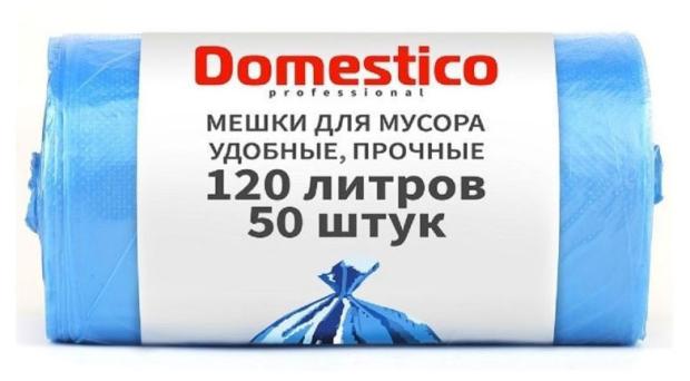 

Мешки для мусора Domestico особо прочные 120 л, 50 шт