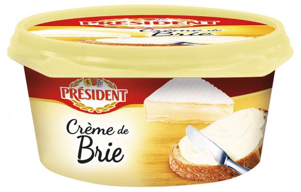 Сыр плавленый President Creme de Brie 50% БЗМЖ, 125 г