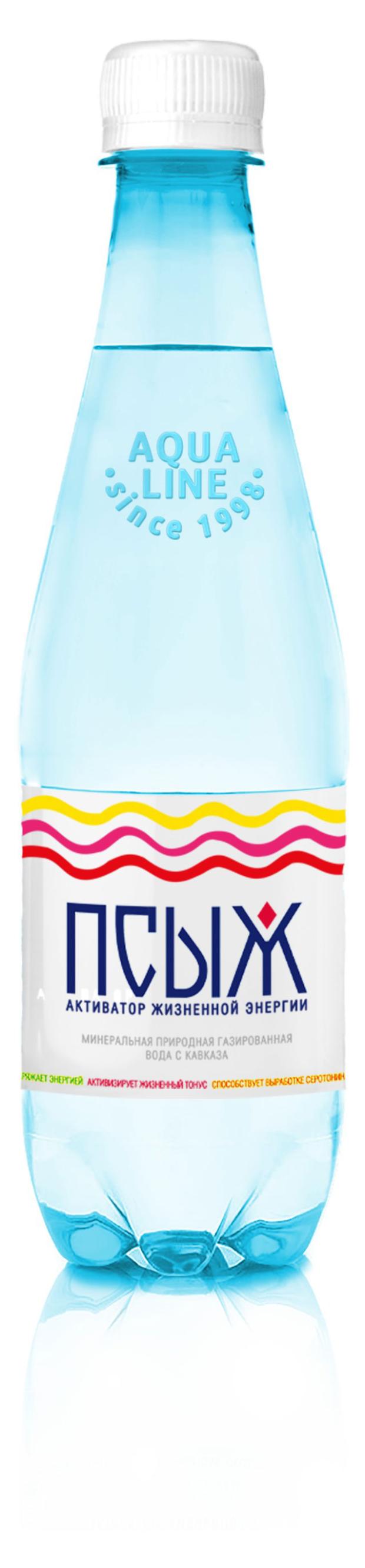 

Вода минеральная ПСЫЖ газированная, 450 мл