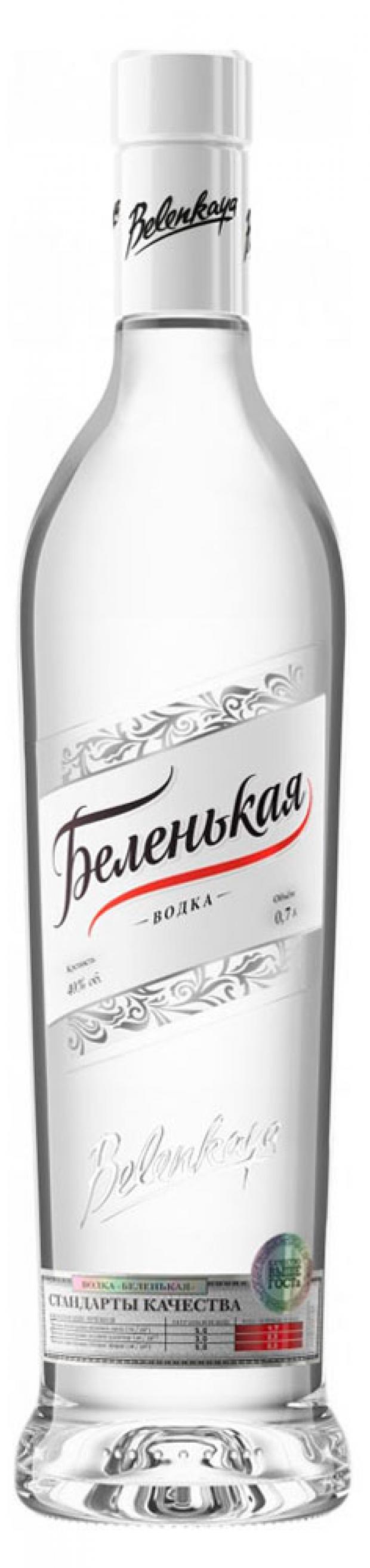Водка Беленькая Россия, 0,7 л