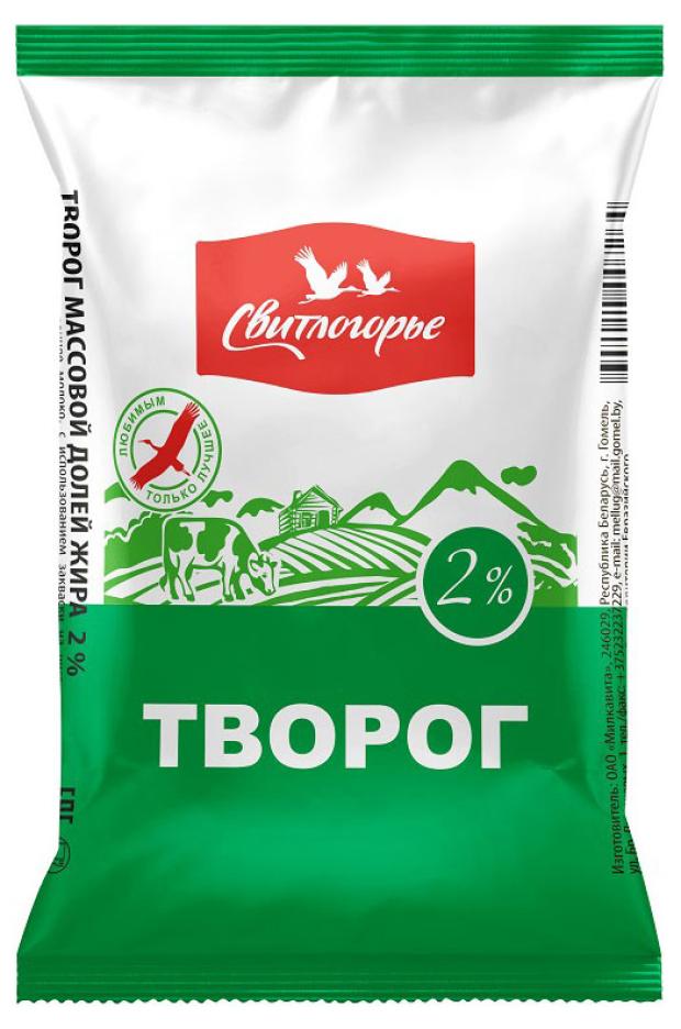 

Творог Свитлогорье 2% БЗМЖ, 180 г