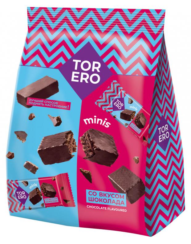 

Конфеты вафельные TORERO глазированные со вкусом шоколада, 250 г