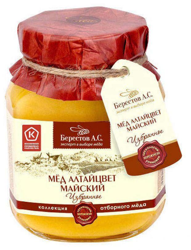 

Мед «Берестов А.С.» Алтайцвет Майский цветочный, 500 г