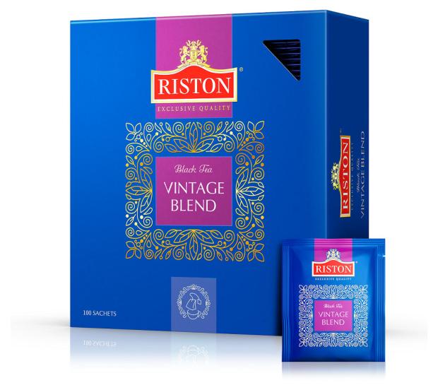 

Чай черный RISTON Vintage Blend, 100х2 г
