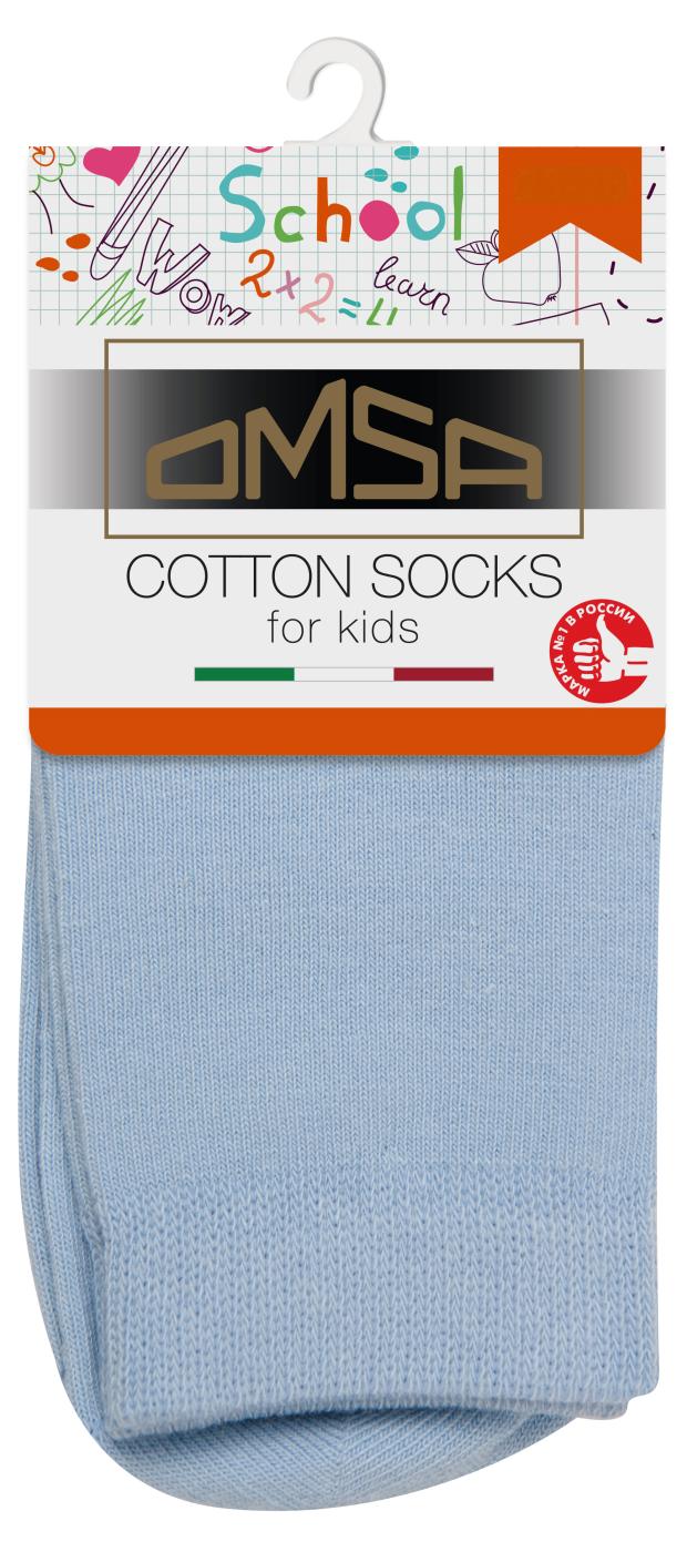 

Носки детские Omsa kids Calzino 21С03 гладь Blu сhiaro, р 35-38