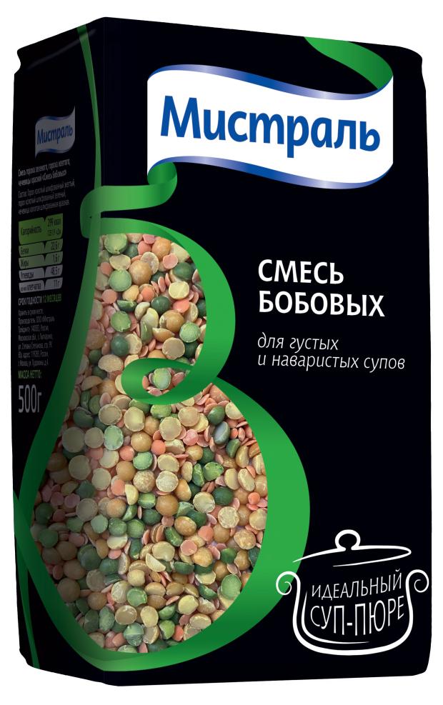 Смесь бобовых Мистраль для густых и наваристых супов, 500 г