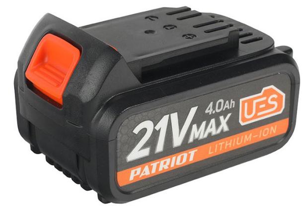 цена Батарея аккумуляторная Patriot PB BR 21V(Max) Li-ion 4,0Ah UES Pro