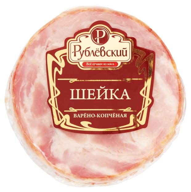 

Шейка Рублевский варено-копченая, 300 г