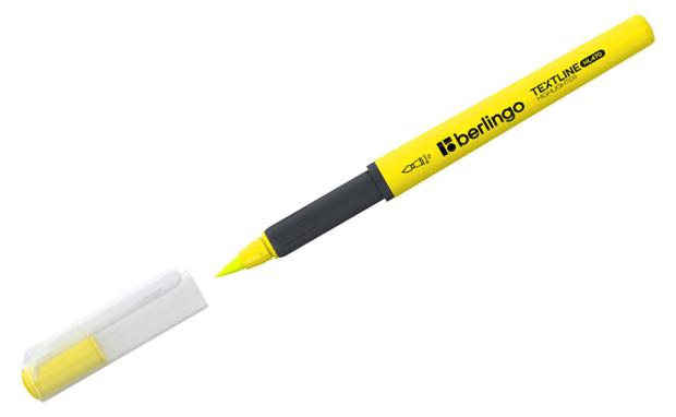 

Текстовыделитель-кисть Berlingo Textline HL470 желтый, 1-6 мм