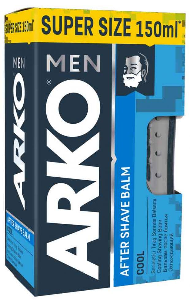 Бальзам после бритья Arko Cool, 150 мл arko men cool shaving foam 2 li advantage pack 2x200 ml