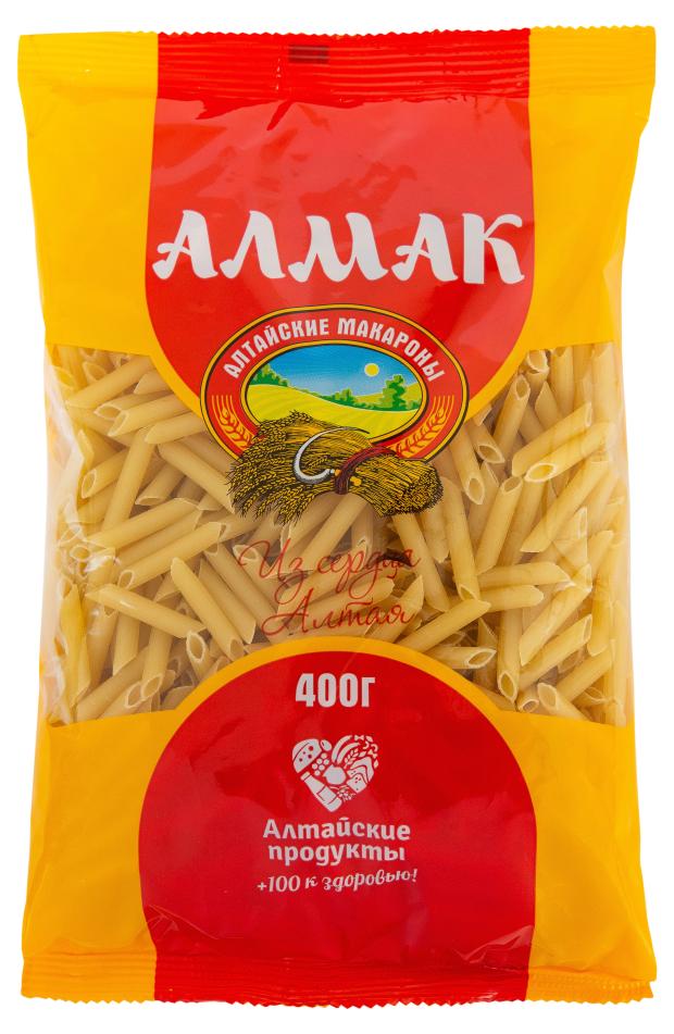 Макаронные изделия Алмак перья рифленые, 400 гр