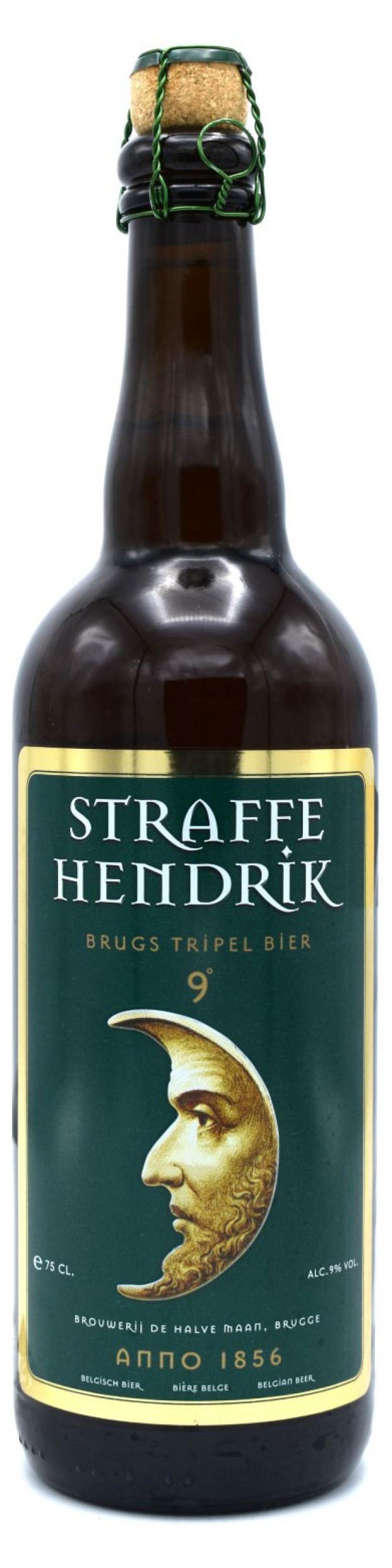 Пиво Straffe Hendrik Tripel светлое 9%, 750 мл