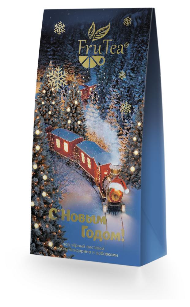 

Чай черный Fru Tea Новогодний паровоз листовой, 50 г