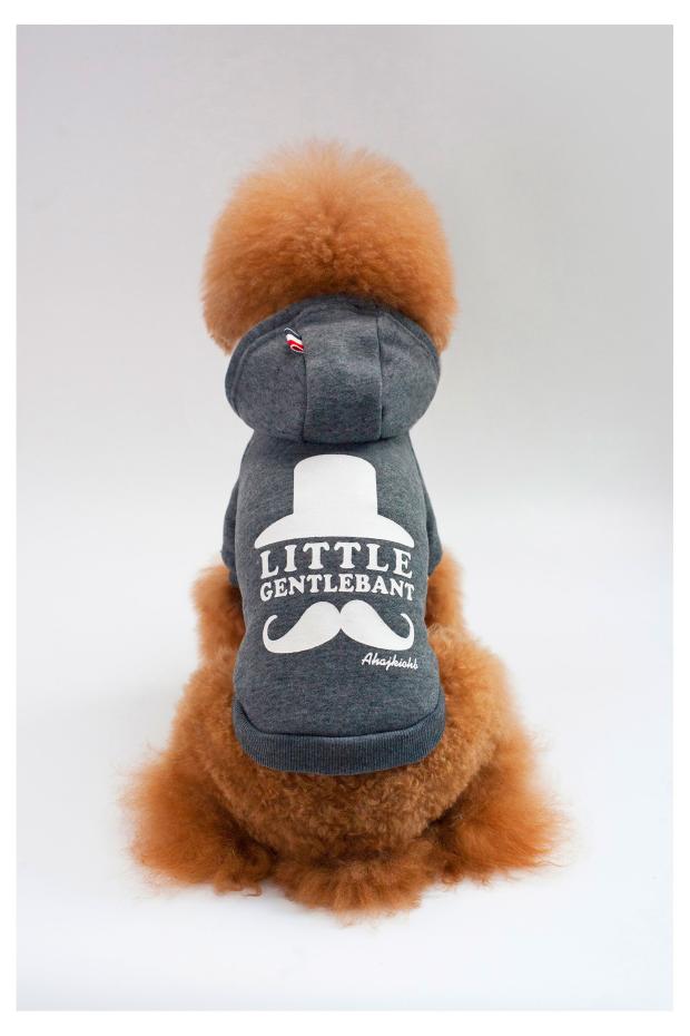 

Толстовка для собак Little gentleabant серая, 31 см