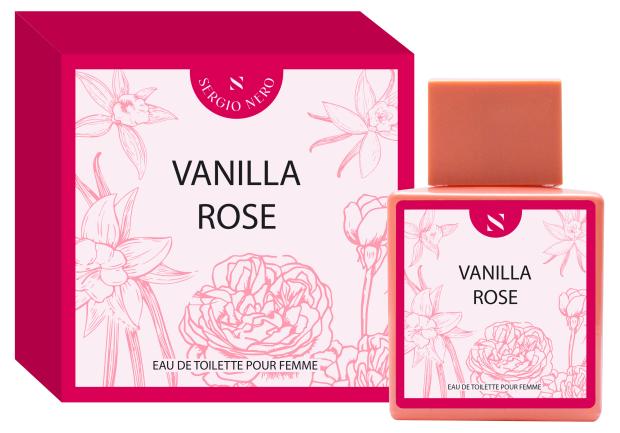 Tуалетная вода женская Sergio Nero Vanilla Rose, 50 мл