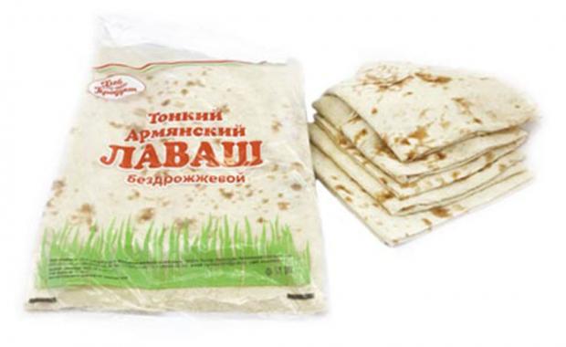 Лаваш бездрожжевой Хлебпродукт Армянский тонкий, 320 г