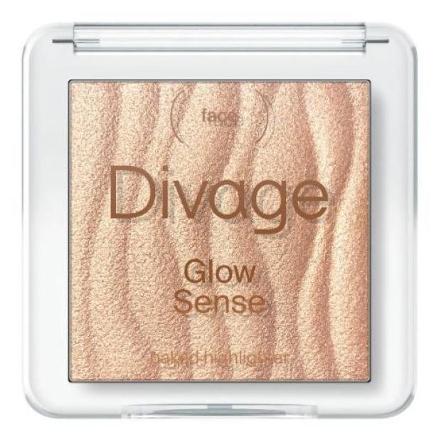 

Хайлайтер для лица Divage Glow Sense запеченный, тон 03