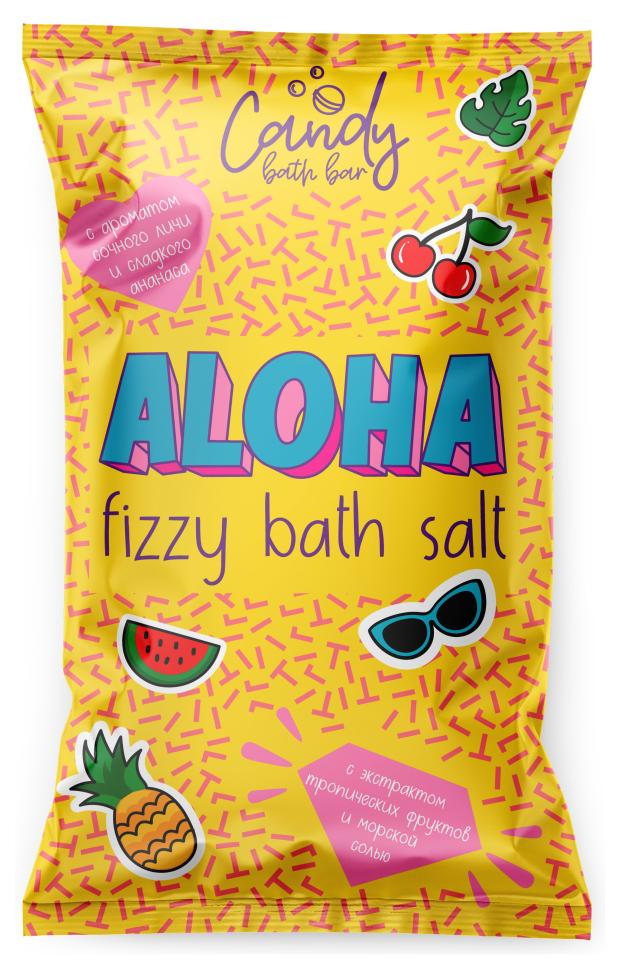 

Соль шипучая для ванн Laboratory Katrin Candy bath bar Aloha, 100 г