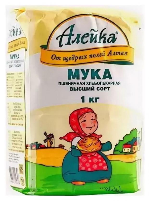 Мука пшеничная Алейка высший сорт, 1 кг