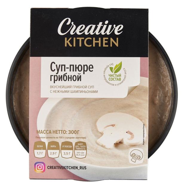 

Суп-пюре грибной Creative Kitchen, 300 г