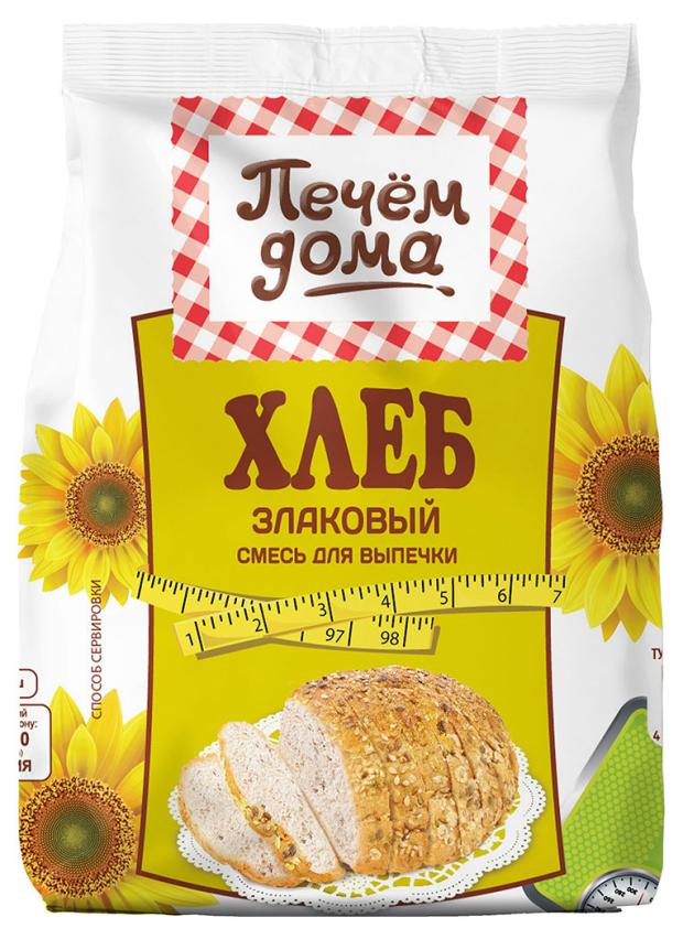 Смесь для выпечки Печем Дома хлеб злаковый 500 г 96₽