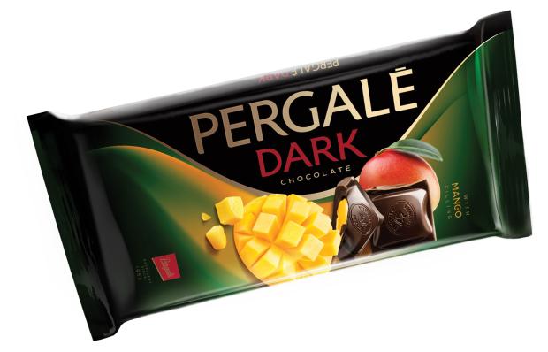 

Шоколад Pergale темный с начинкой манго, 100 г