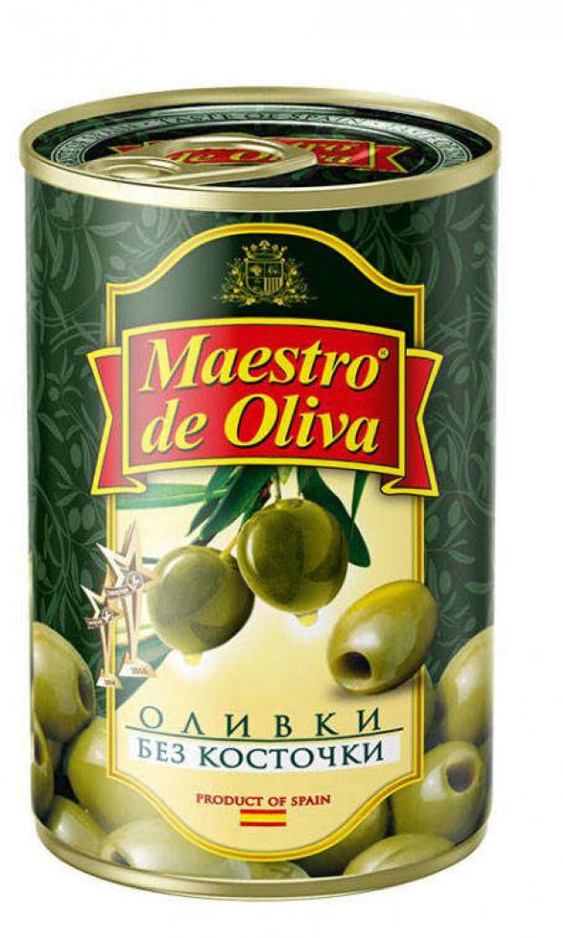 

Оливки зеленые Maestro de Oliva без косточек, 300 г