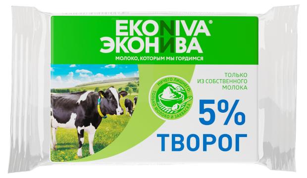 Творог Эконива 5% БЗМЖ, 180 г