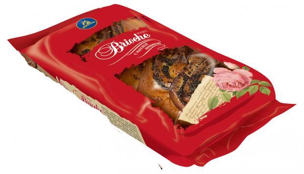Рулет Каравай Бриошь с маковой начинкой, 240 г